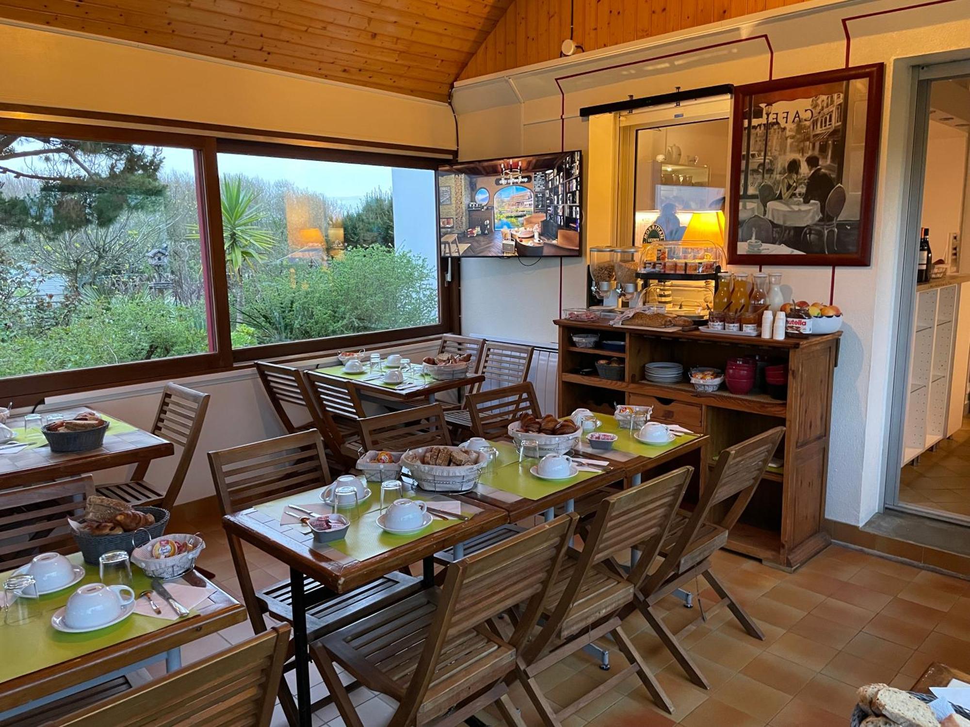 Hotel Aux Tamaris Sauzon Exteriér fotografie